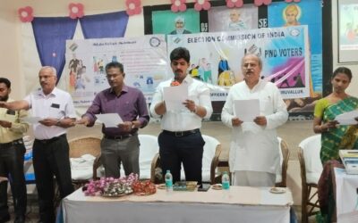 Election Awareness Campaign for Residents of Old Age Homes at Sevalaya by Tiruvallur Collector